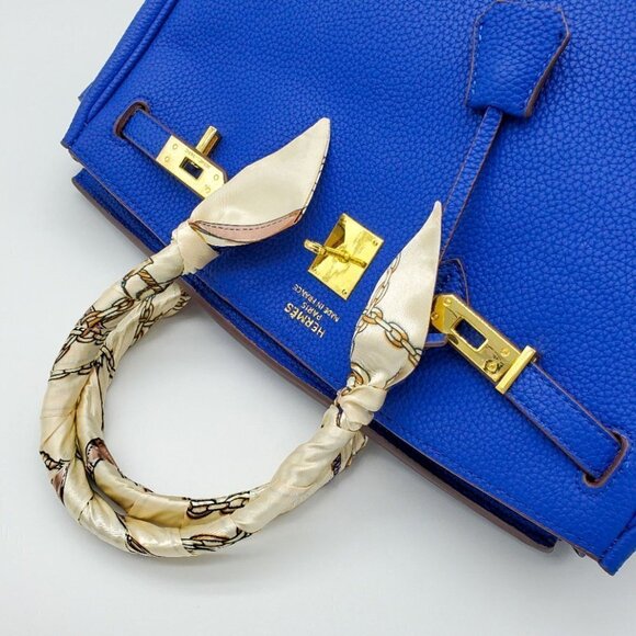 Skinny Scarf | Hand Bag, Neck Scarf (2 pieces) - Color Set #25 / Brand NEW - Picture 6 of 12